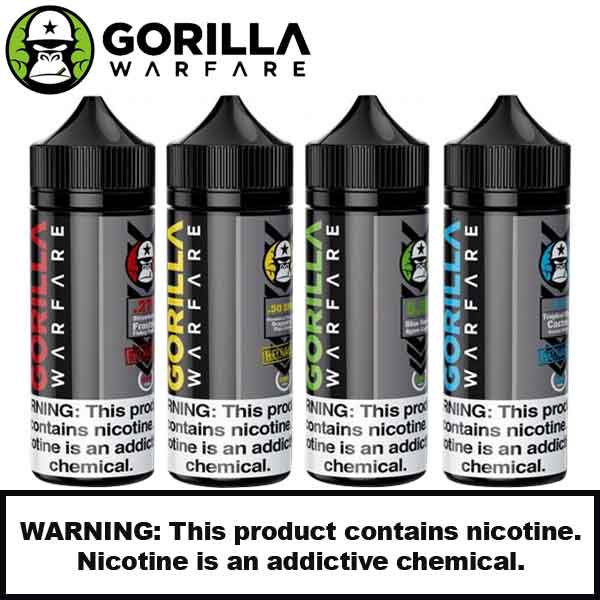 Gorilla Warfare E-Liquid | 120ml product image