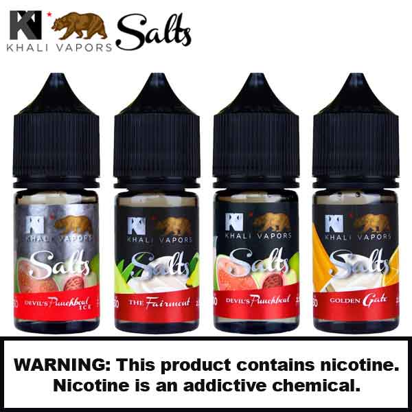 Khali Vapors E-Liquid Salt Nicotine | 30ml product image