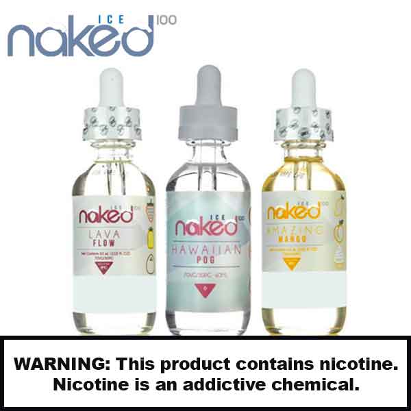 Naked100 Ice! E-Liquid | 60ml product image