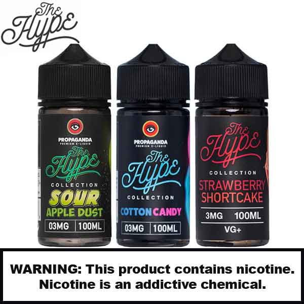 The Hype Collection by Propaganda Synthetic Nicotine E-Liquid 100ml product image