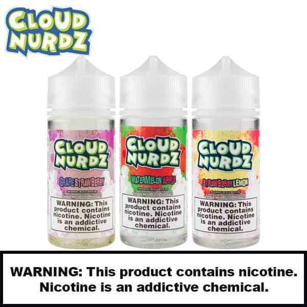 Cloud Nurdz E-Liquid 100ml product image