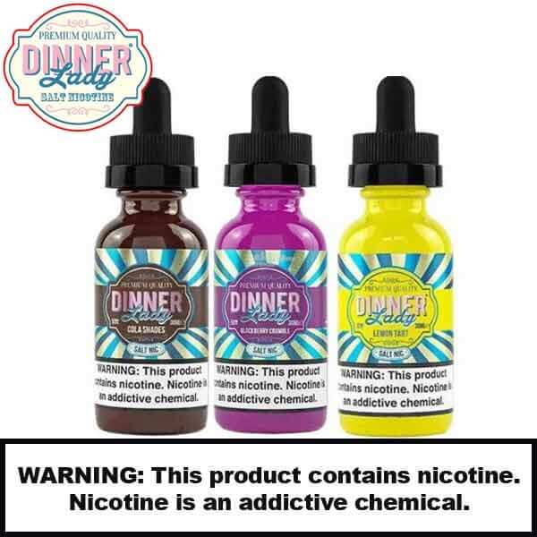 Dinner Lady E-Liquid Salt Nicotine 30ml product image