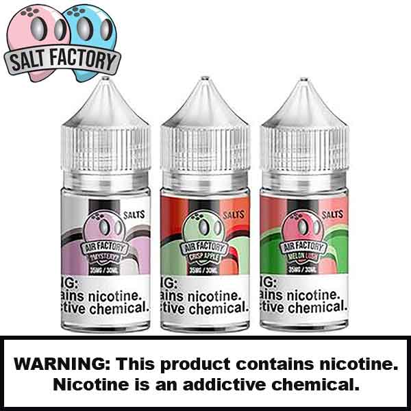 Salt Factory by Air Factory Salt Nicotine 30ml product image