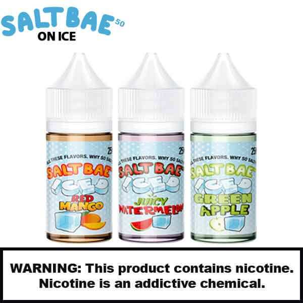 Salt Bae On Ice! Synthetic Salt Nicotine E-Liquid 30ml product image