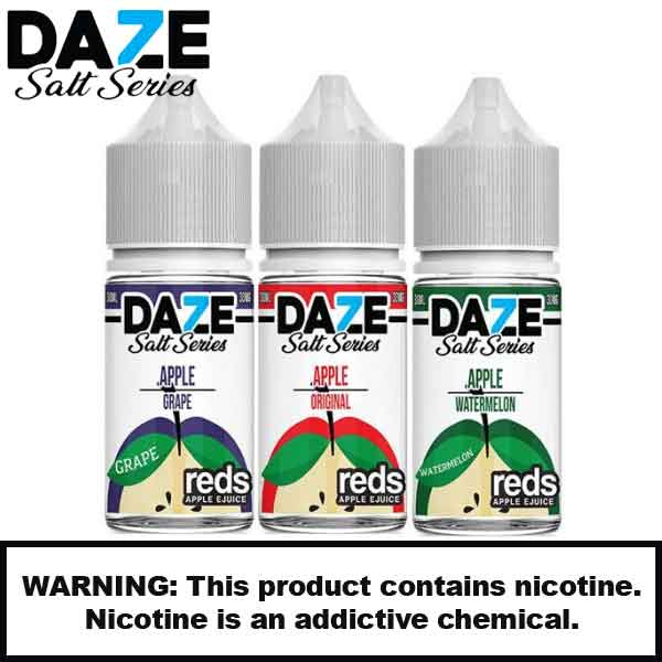 Red's Apple Salt Nicotine E-Liquid By 7 Daze 30ml product image