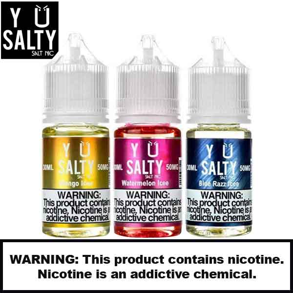 Y U Salty Salt Nicotine E-Liquid 30ml product image