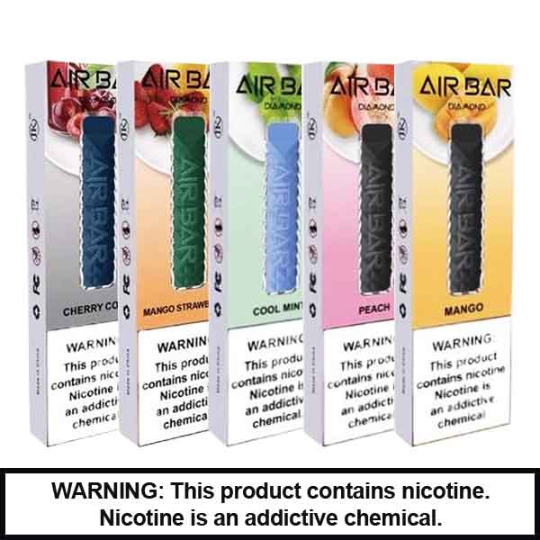 Air Bar Diamond Disposable 1.8ML | 500 Puffs | 5% Nicotine | 10 Count Display product image