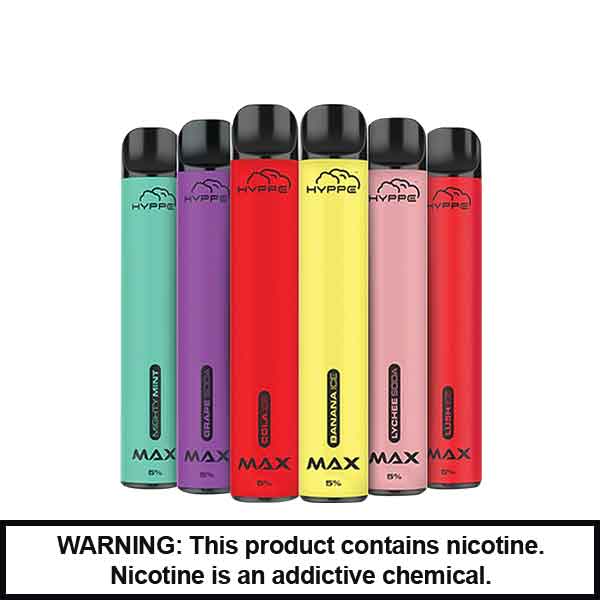 Hyppe Max Flow | 2000 Puff | 5% Nicotine | 10 count display product image