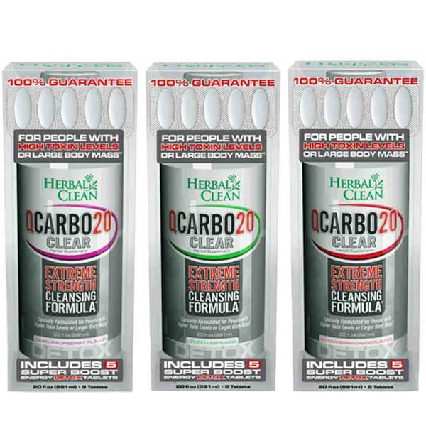 Qcarbo Herbal Clean Clear with Caps | 20oz product image