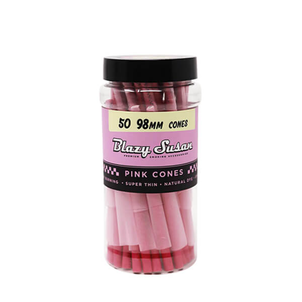 Blazy Susan Pink Cones | 98mm | 50 Count Jar product image