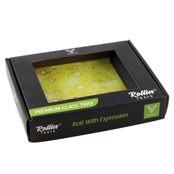 V Syndicate Glass Rolling Tray | Dab Slab | Small - image 1 of 2