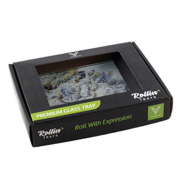 V Syndicate Glass Rolling Tray | Girl Scout Cookies | Small  - image 1 of 2
