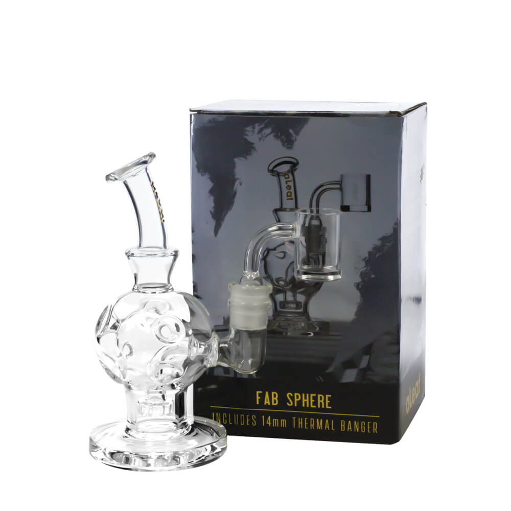 ALeaf FAB Sphere Recycler Dab Rig Waterpipe (AL-1001) | 6.5 inch product image