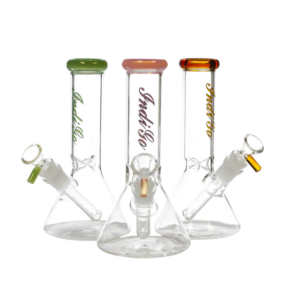 Indigo Beaker Waterpipe | 8 inch | Assorted Colors product image