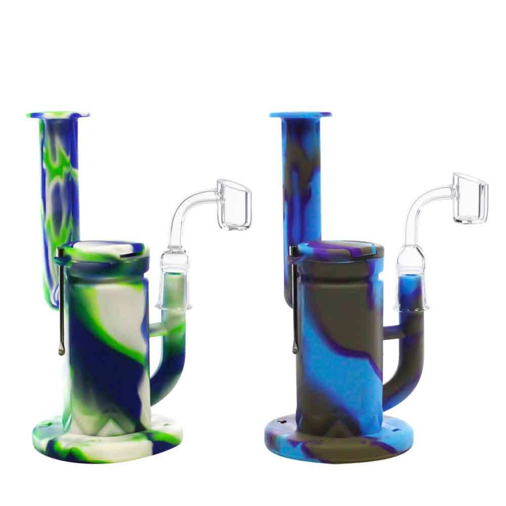 Silicone Dab Rig | 7 inch | Assorted Colors product image