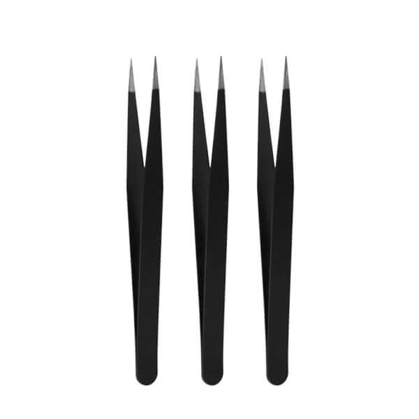 Dab Tweezers Straight (TW-1) | 3 Pack product image