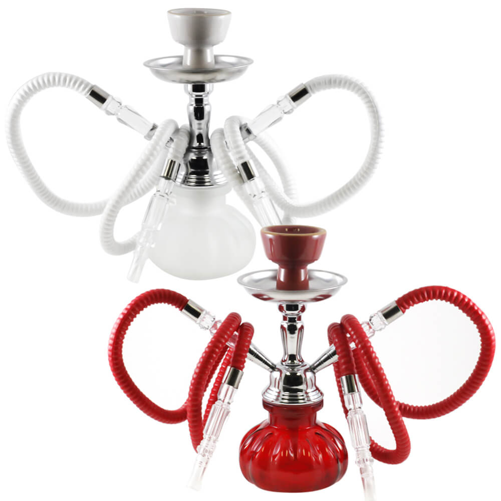 Badshah Pumpkin Hookah | 2 Hose | 10 inch | Assorted Colors product image