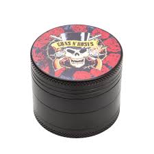 Guns N' Roses Skull Grinder | 4 Part | 50mm | Black product image