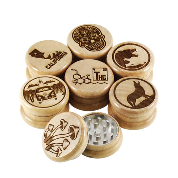 Tahoe Wood Grinder | 2 Part | Assorted Designs product image