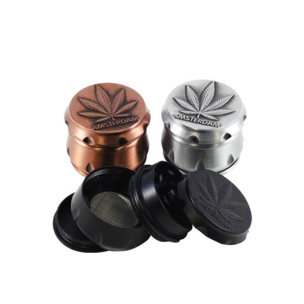 Amsterdam Leaf Drum Grinder | 30mm product image