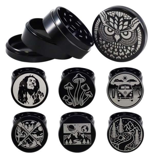Tahoe Black Grinder | 4 Part | 60mm product image