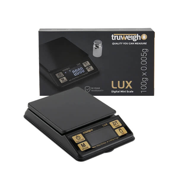Truweigh Lux Mini Scale | 100x0.005g | Black product image