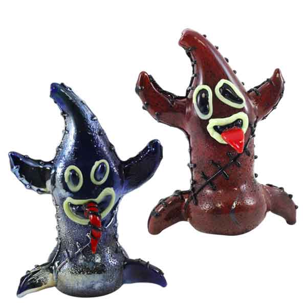 Ginger Bread Design Handpipe (SB-2759) | 6 inch | Assorted Colors product image