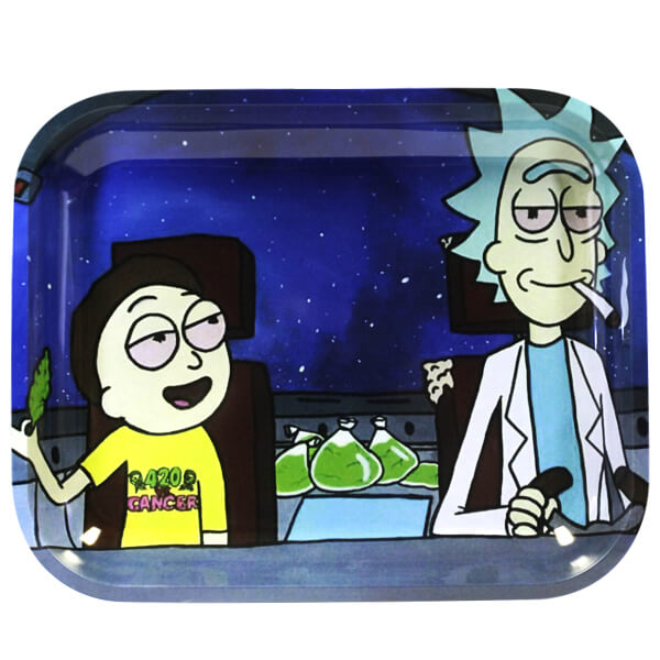 Metal Rolling Tray | Crazy Guys 420 | Large product image