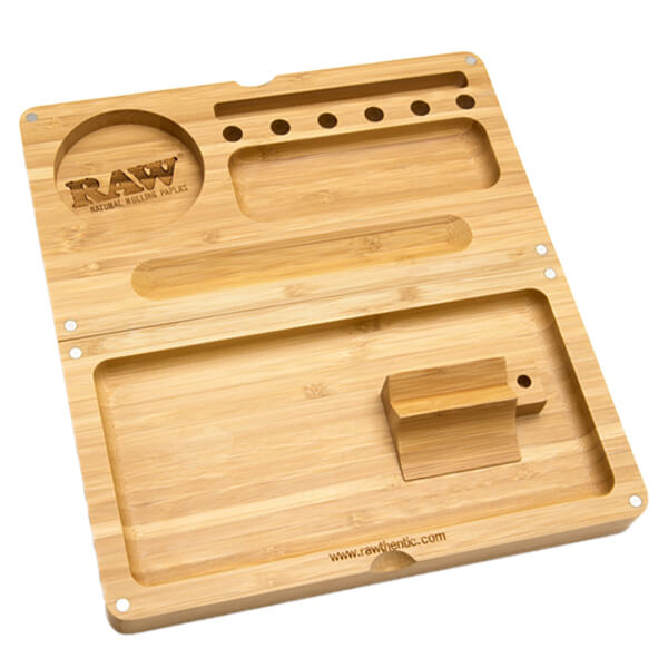 Raw Bamboo Backflip Rolling Tray product image