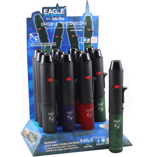 Eagle Torch Soft Pen Lighter (PT132P) | 12 Count Display product image