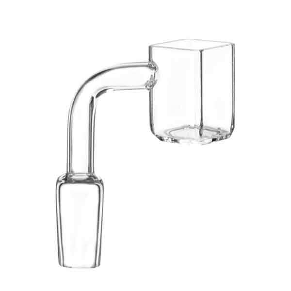 Cubed Quartz Banger (DLQ-052-14) | 14mm | Male product image