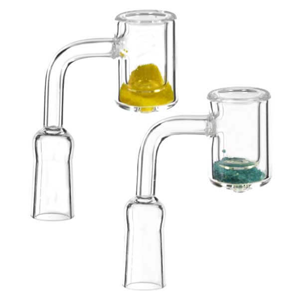 Quartz Quicksand Banger (DLQ-117-14) | 14mm | Female | Assorted Colors product image