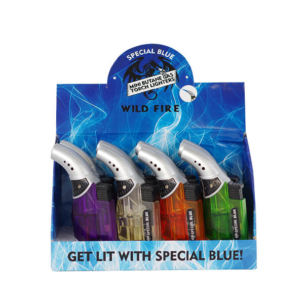 Special Blue Wild Fire Torch Lighter (LT-128) | 12 Count Display product image