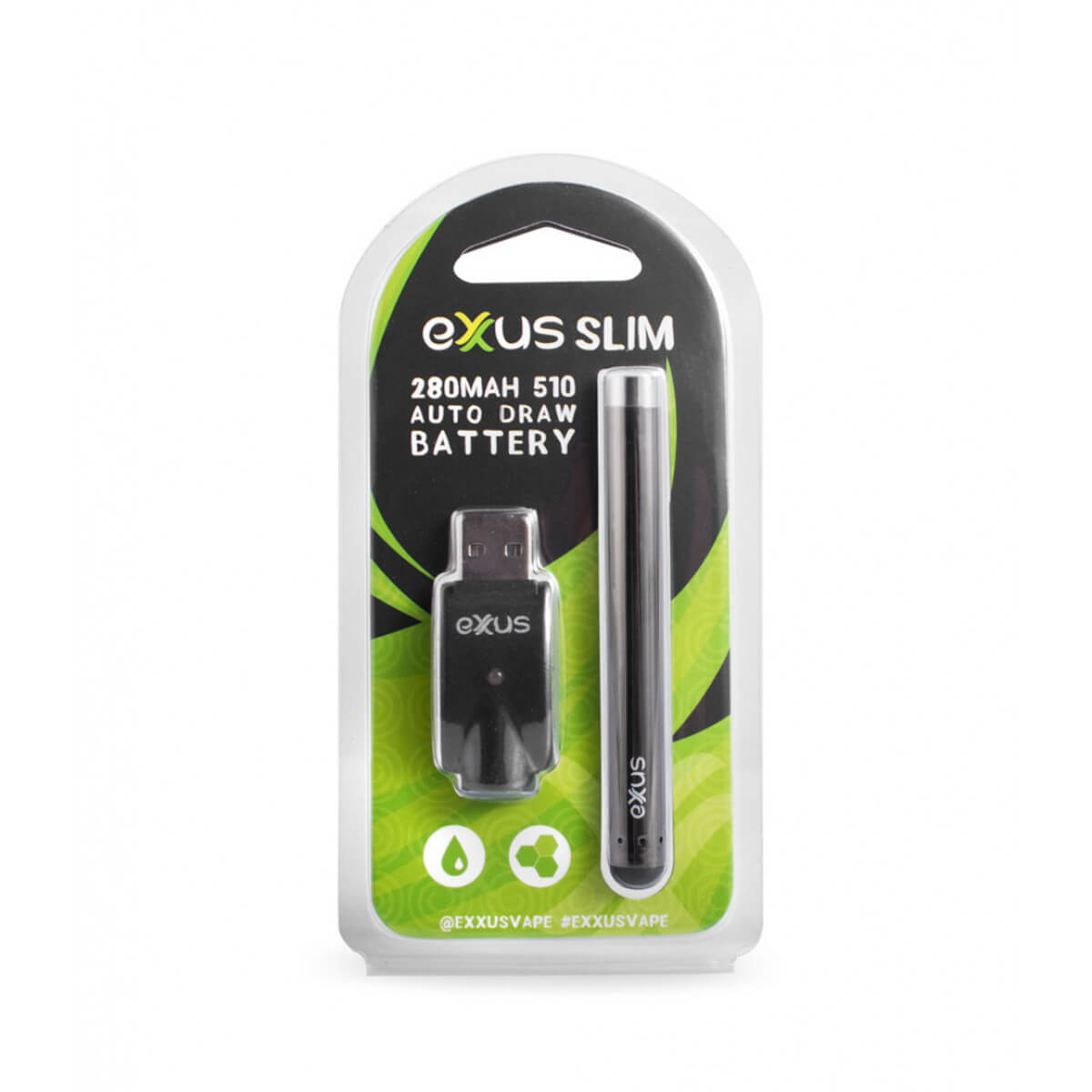 Exxus Slim Auto Draw Cartridge Vaporizer (Battery/Charger Only) product image