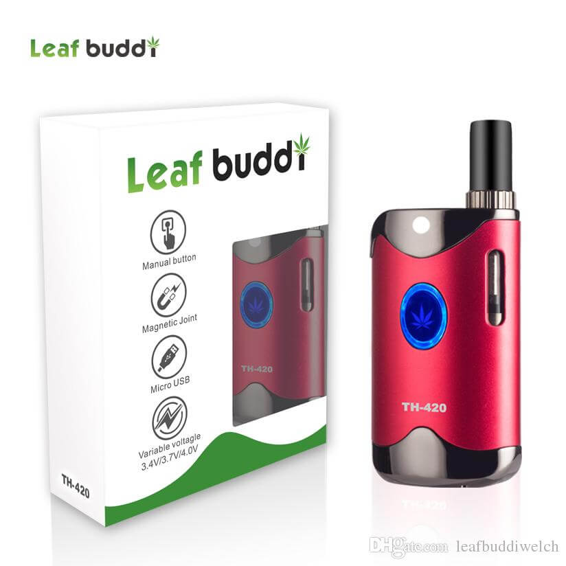 Leaf Buddi Th-420 Mini Box Variable Voltage 650mah Box Mod With 0.5ml Ccell Cartridge product image