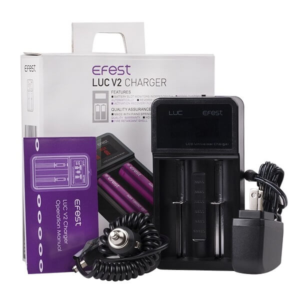 Efest Luc V2 Charger + Car Charger product image
