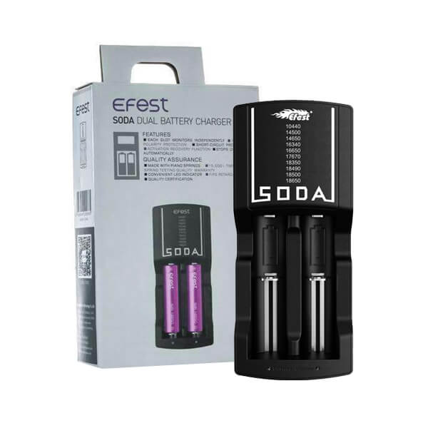 Efest SODA Dual Battery Charger product image