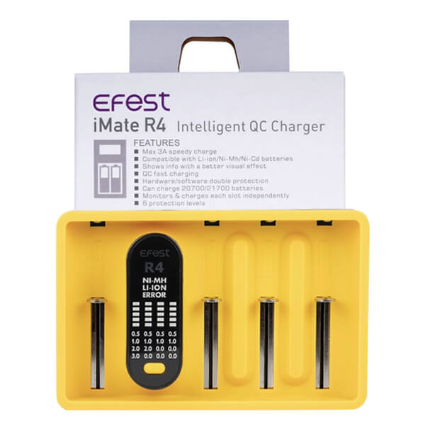 Efest iMate R4 Intelligent QC Battery Charger product image