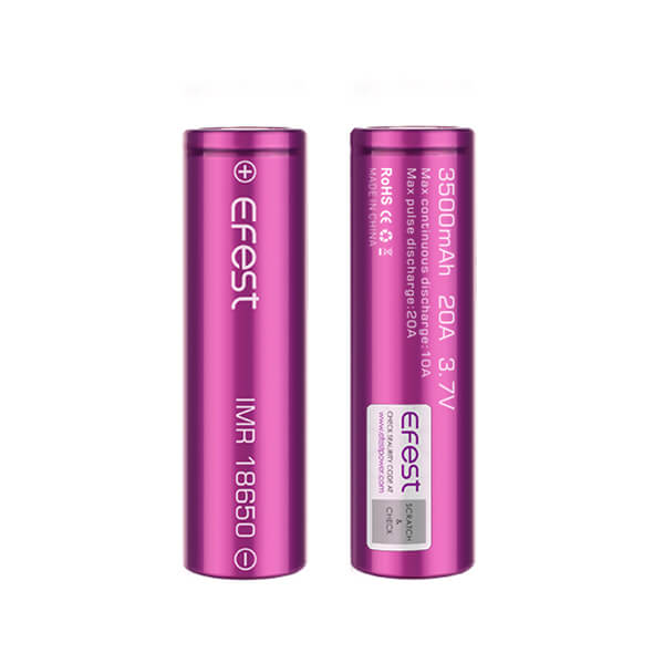 Efest IMR 18650 20A 3500mAh | 2 Pack product image