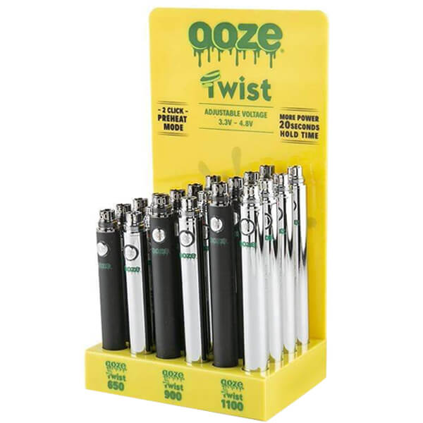 Ooze Twist 650/900/1100 mAh Batteries | 24 Count Display product image